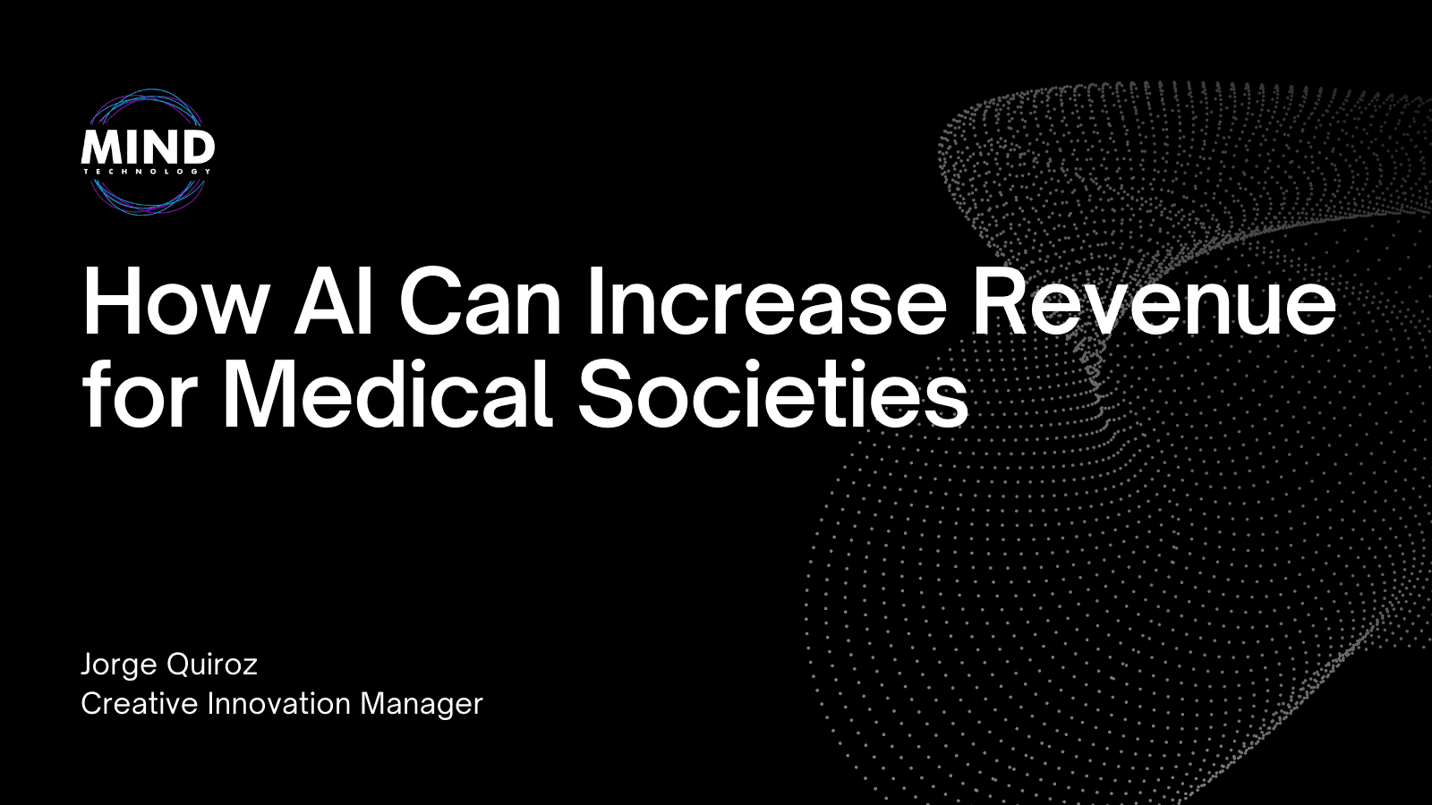 how can AI increase revenue in medical societies