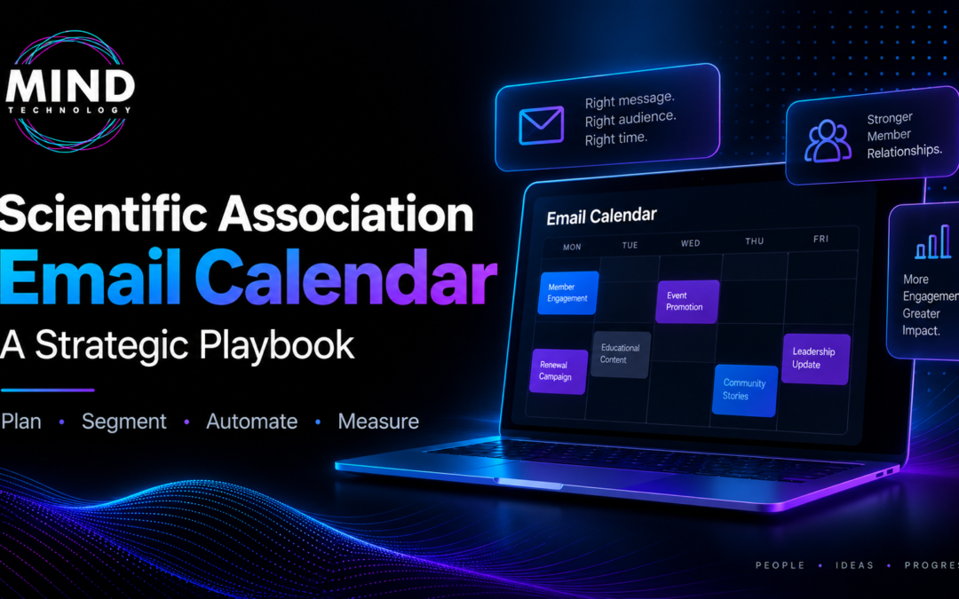 Scientific Association Email Calendar | Strategic Playbook